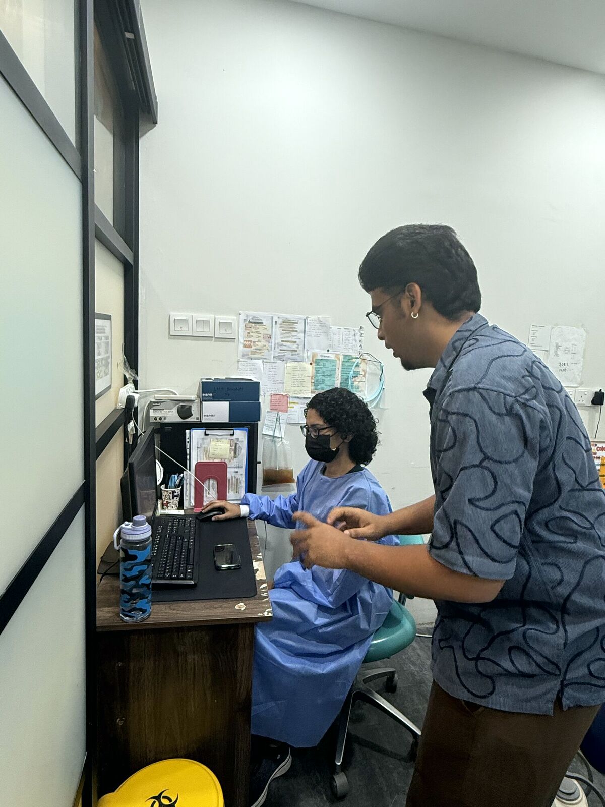 Clinic operations at a partner dental practice